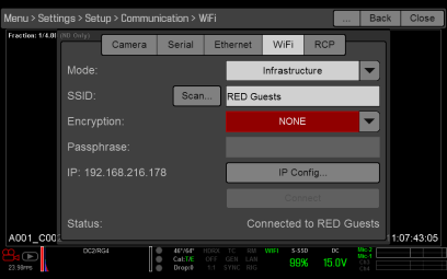 Connect to Network