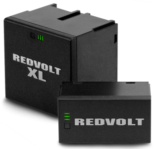 REDVOLT XL (left) and REDVOLT (right)
