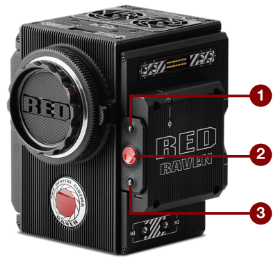 RED RAVEN Media Bay Controls