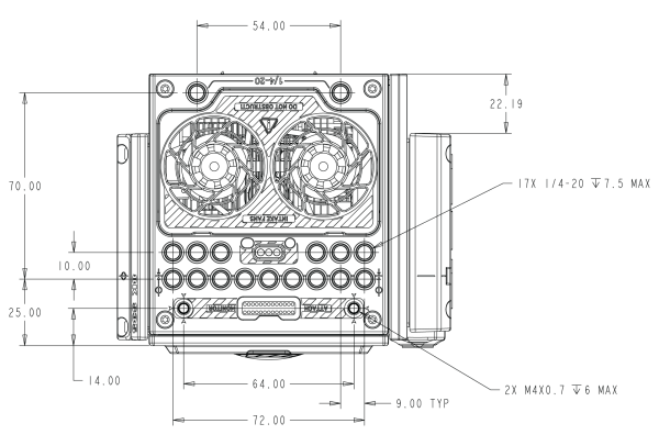 WEAPON 8K S35 Top View