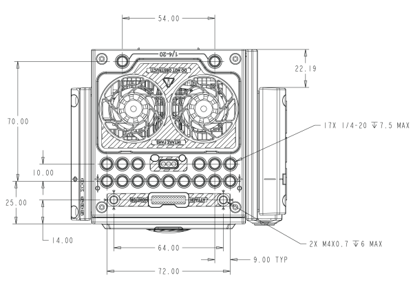 EPIC-W Top View